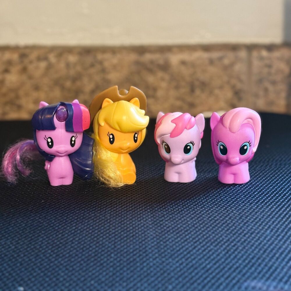 Hasbro My little Pony 3" Figurines Lot of 4